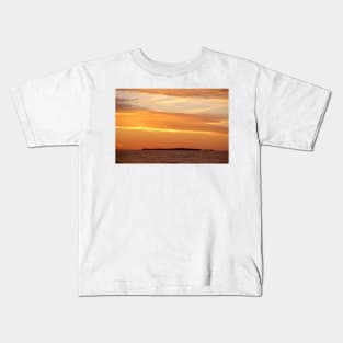 Isles of Shoals Sunrise 9 Kids T-Shirt